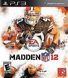 Newly listed Madden NFL 12 (Sony Playstation 3, 2011)
