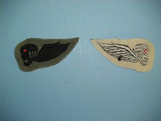 b0786 USMC Vietnam Recon Wings for Force Recon red eye