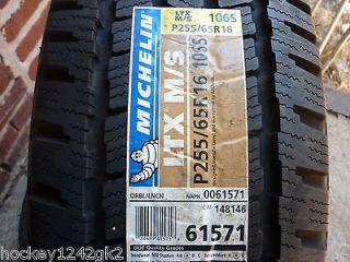 New 255 65 16 Michelin LTX M/S Tires (Specification 255/65R16)