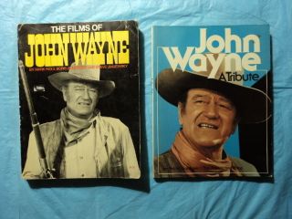 The Films of John Wayne & John Wayne A Tribute 2 books memorabilia 