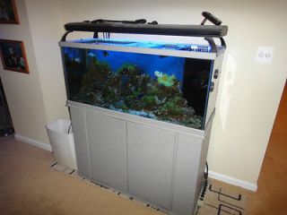   Delta Queen V 75 Gallon Rectangular Fish Tank Black with Aquarium Kit