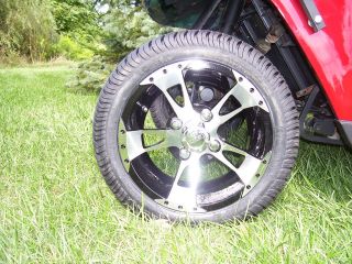 12 Low Profile Golf Cart Tire Wheel Combo Assembly