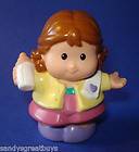 Fisher Price Little People BLUE ROOF Dollhouse HOUSE baby mom sounds 