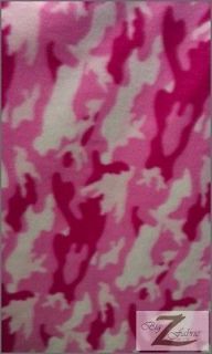 pink camo fabric in Fabric
