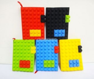 Lego notebook note book writing pad building block stocking filler 