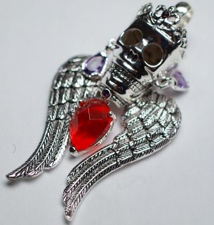 Laege Skull&WingsCha​rm Pendant For Thomas Sabo Bracelet Necklace