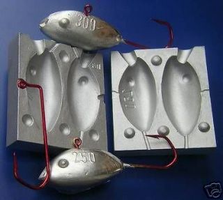BIG Fish Jig mould 250 300g mold lead weight lure hook