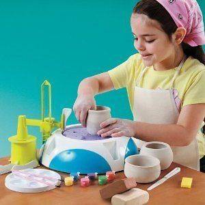   Discovery Kids Motorized Pottery Wheel w/Clay Imaginative Play NW