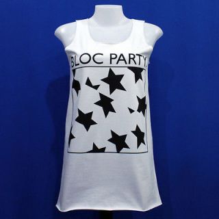 BLOC PARTY Indie Rock Alternative Dance T shirt Sleeveless Tank Top 