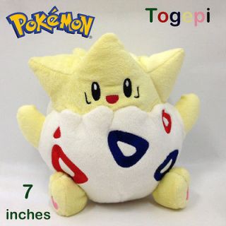   Plush Togepi Soft Toy Nintendo Stuffed Animal Doll Teddy Figure NWT 7