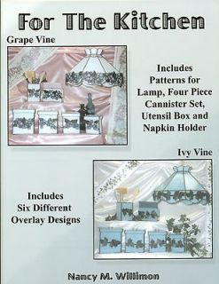   Stained Glass Pattern Book, Books, Ivy Grapes Fruit Floral more