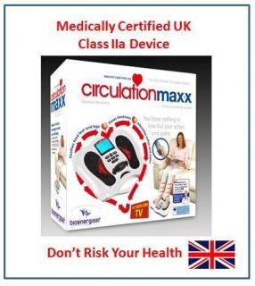   Maxx .Medically Approved.Class IIa Blood Booster. Foot Massager