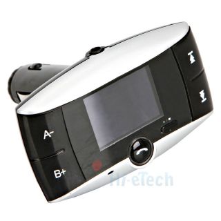 FM Transmitter Bluetooth Wide Screen Car  Player with Remote 