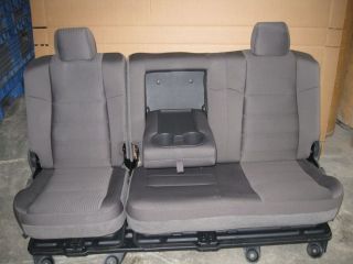05 09,10 Ford F 250/F 350 Crew Cab Gray Cloth Rear Bench Seat