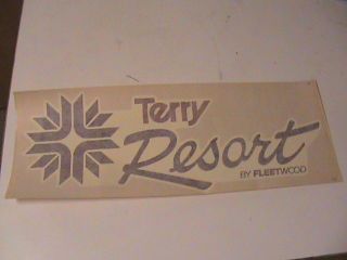 Terry Resort By Fleetwood RV Decal