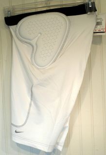 NWT Nike Pro Integrated Padded FB Shorts/Girdle 2XL 4XL White MSRP$48