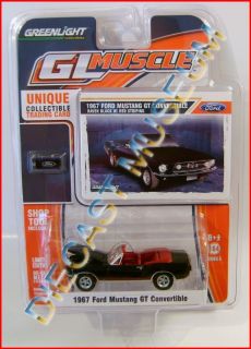   FORD MUSTANG GT CONVERTIBLE DIECAST GL MUSCLE R5 GREENLIGHT SHOP TOOL