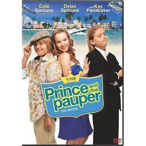 DVD   THE PRINCE AND THE PAUPER THE MOVIE   COLE SPROUSE   DYLAN 