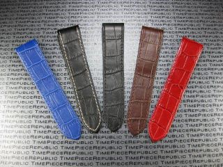 New 23mm Leather Strap Extra Large Band fit CARTIER SANTOS 100 XL 38mm