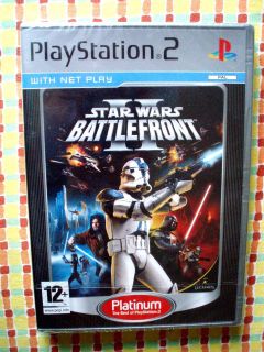 ps2 ps3 STAR WARS BATTLEFRONT 2 NEW & WITH ORIGINAL WRAPPING