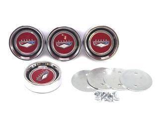 1966 Falcon Fairlane Styled Steel Hub Cap Center Cap (Fits Ford 500)