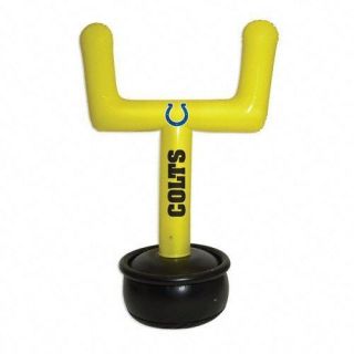   Colts 6 foot Inflatable Field Goal Post Football Yellow and Black