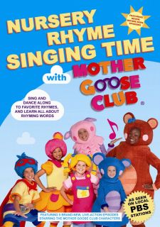 brand New Mother Goose Club Nursery Rhyme Singing Time DVD preschool 