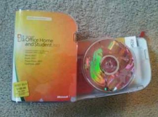 Microsoft Home and Student Office 2007 Unused Key