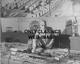 1950 FOUNDER JOSHUA LIONEL VINTAGE TOY MODEL RAILROAD TRAIN TRACK 
