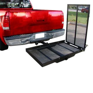   Super Power Wheelchair Trailer Hitch Hauler Carrier with loading Ramp