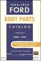 1944 1952 Ford Car & Truck Body Parts Catalog   Tudor