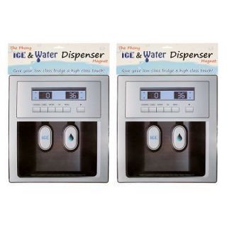 Phony Refrigerator Magnets Ice Water Dispenser Joke Funny Prank 