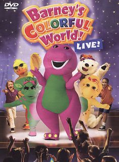 Barneys Colorful World Live (DVD, 2004) 22 Super Dee Dupe​r Songs