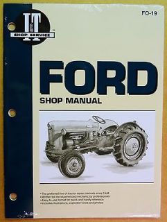 New Ford Shop Manual for Tractor Model NAA Jubilee Golden Jubilee #FO 