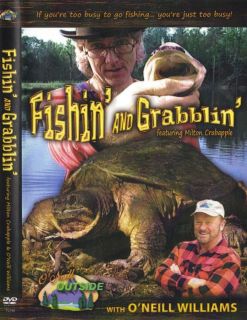 Fishing & Grapplin for Snapping Turtles DVD New