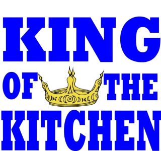 King Of The Kitchen Novelty Aprons For Men