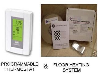  tile heating system thermostat 30sqft 30 sqft floor heating system 