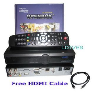 Openbox S10 HD PVR FTA Satellite Receiver + Free HDMI Cable,with 