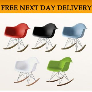   Chair RAR Rocking Armchair Retro Modern Lounge Furniture FREE POST