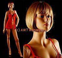 Female Mannequin realistic looking display full body fiberglass 