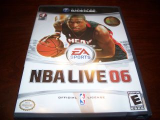 NBA Live 06 (Game Cube&Wii)COMPL​E​TE GAME