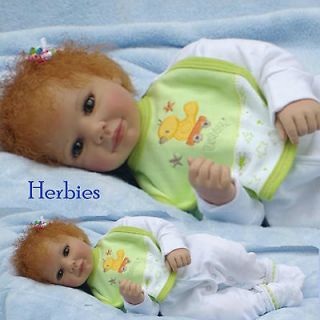   Leah, Doris Stannat, 19 Inch Vinyl and Cloth Baby Doll In Stock