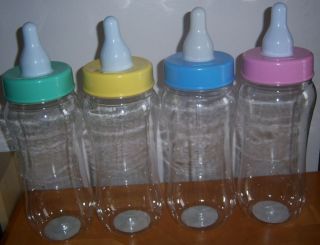New 14 Baby Shower Empty Bottle Bank, Party Favor, Baby Shower Game
