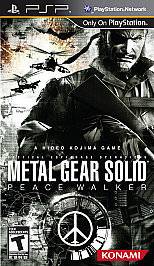 Metal Gear Solid Peace Walker (PlayStation Portable, 2010)