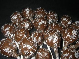 TOOTSIE POP POPS (30) CHOCOLATE bulk wrapped LOLLIPOPS