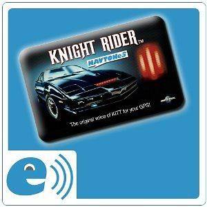 NavTones® Knight Rider™ VOICE  Card for Garmin GPS
