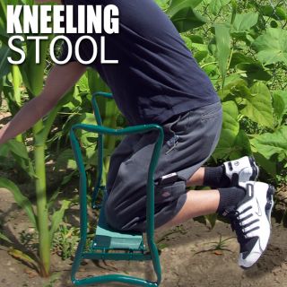   Folding Garden Kneeling Sitting Knee Stool Chair Gardening Tool 220lb