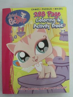 Little Pet Shop Coloring & Activity Book. Games. Puzzles. Mazes
