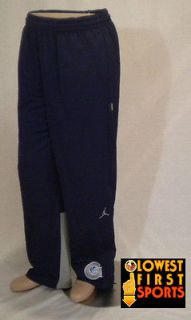 Georgetown Hoyas Jordan Nike Basketball On Court Game Warm Up Pants $ 