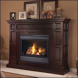direct vent gas fireplace in Fireplaces